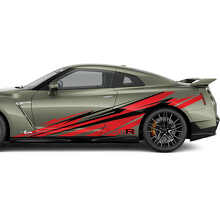 Side Doors Graphics Decal Kit for Nissan GT-R
 3