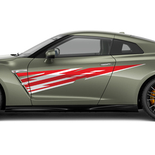 Side Doors Graphics Decal Kit for Nissan GT-R 2
 3