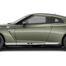 Side Doors Rocker Panel Graphics Decal Kit for Nissan GT-R 2 colors
 2