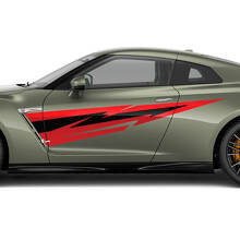 Side Doors Graphics Decal Kit for Nissan GT-R 3
 3