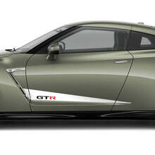 Jeu de décalcomanies de graphiques d'ailes latérales avec logo GT-R pour Nissan GT-R 2