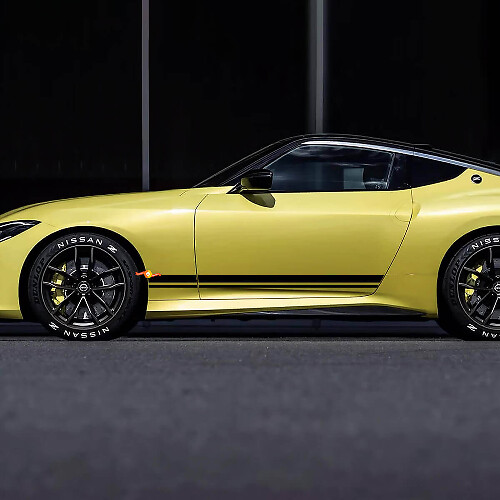 Kit d'autocollants bande latérale en vinyle pour Nissan Legend Z Édition