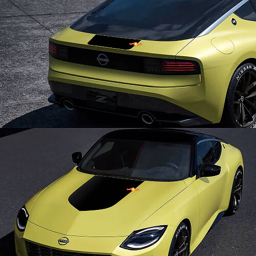 Hood Sticker Decal Vinyl Graphic Kit For Nissan Legend Z Edition