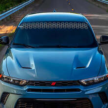 Honeycomb Windscreen Vinyl Decal Sticker Graphics For Dodge Hornet 2