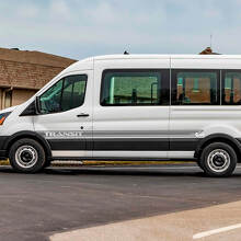 Ford Transit Vinyl Side Stripes Decals 2
 3