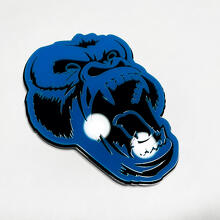 Custom 3D Badge Angry Gorilla Fender Tailgate Front Grille Badges Emblem
 2