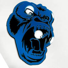 Custom 3D Badge Angry Gorilla Fender Tailgate Front Grille Badges Emblem
 6