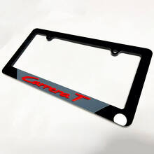 Vehicle Licence Plate Covers Frames Decor 2 For Porsche Carrera T 3