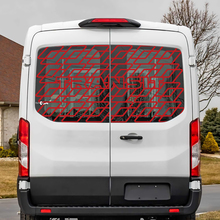 Ford Transit Rear Window Vinyl Decal Sticker
 3