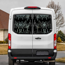Ford Transit Rear Window Graphics Vinyl Decal Sticker
 2