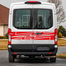 Lightning Rear Doors Graphics Vinyl Decal Sticker for Musclecar Transit 3