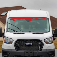 Ford Transit Stripes Windshield Vinyl Decal Sticker 2
 3