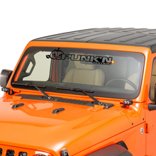 Windshield Window Jeep Punk'n Edition Graphic Vinyl Decal Sticker
 2
