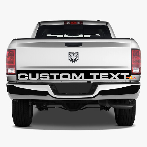 Custom Tailgate Stripe Vinyl Decal for Dodge Ram 1500 Power Wagon