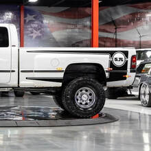 1994-2001 Dodge Ram Super Bee inspired Quarter Panel Stripe Kits
 5