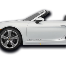 Pair Porsche Stickers Boxster S Porsche  Doors Side Decal Sticker
 5