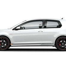 Decal Stripes Side Door racing design kit For Volkswagen Golf Clubsport S
 2