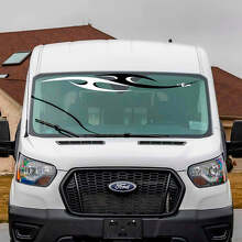 Tribal Windshield Stripes Vinyl Decal Sticker 3 for Musclecar Transit 3