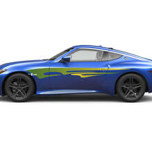Flame Gradient Side Stripe Gradient Decal Kit for Nissan Z Sport 2