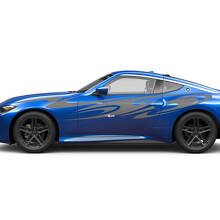 Side Abstract Graphics Doors Decal Kit for Nissan Z Sport
 2