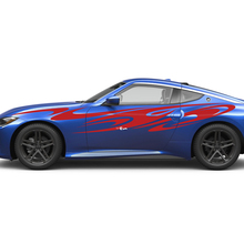 Side Abstract Graphics Doors Decal Kit for Nissan Z Sport
 3
