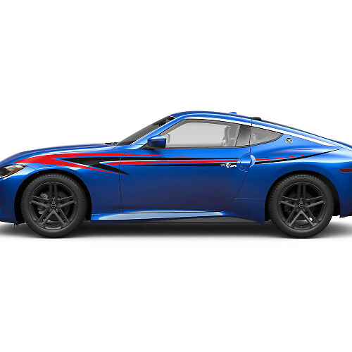 Side Accent Doors Tribal Graphics Decal Sticker Kit for Nissan Z Sport
