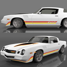 Retro Vintage Decals Sticker Stripes Kit for 1980 1981 Chevrolet Camaro Z28 2
 3