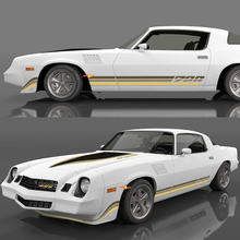 Retro Vintage Decals Sticker Stripes Kit for 1980 1981 Chevrolet Camaro Z28 2
 4