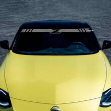 Z Logo Stripe Windscreen Vinyl Decal Sticker for Nissan Z Sport 2