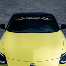 Windscreen Z Flame Stripe Decal Sticker for Nissan Z Sport 2
 2