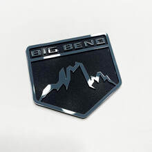 Bronco Big Bend Mountains Fender Badges Tailgate Emblem 3D Badge
 8