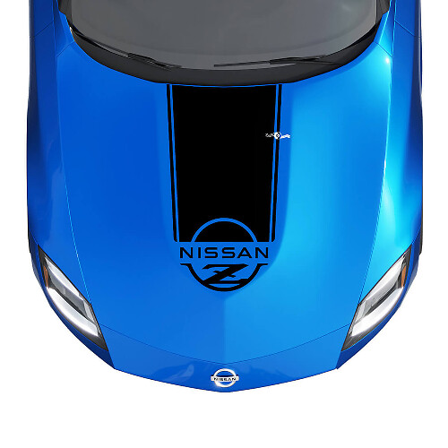 Brand Logo Hood Stripe Vinyl Decal for Nissan Z Sport