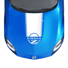 Brand Logo Hood Stripe Vinyl Decal for Nissan Z Sport_2