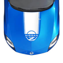 Hood Checkered Stripe Decal Kit for Nissan Z Sport
 2