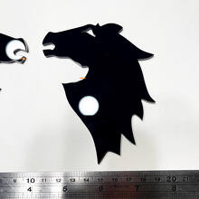 horse Fender Badges Tailgate Emblem 3D Badge
 4