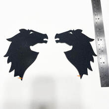 Horse Head Fender Badges Tailgate 3D Emblem 2 for horse 10