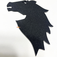 Bronco head Fender Badges Tailgate Emblem 3D Badge Black Matte
 3