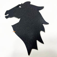 Horse Head Fender Badges Tailgate 3D Emblem 2 for horse 4