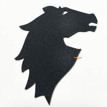 Horse Head Fender Badges Tailgate 3D Emblem 2 for horse 5