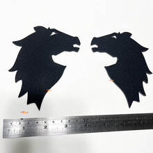 Horse Head Fender Badges Tailgate 3D Emblem 2 for horse 8