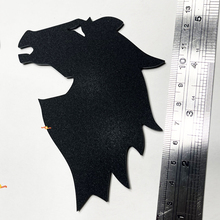 Bronco head Fender Badges Tailgate Emblem 3D Badge Black Matte
 9