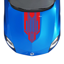 Hood Lines Stripe Decal Kit for Nissan Z Sport
 3