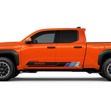 Side Doors Rocker Panel Stripes Vinyl Stickers Decal Kit for Toyota Tacoma
 2