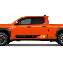 Side Doors Rocker Panel Stripes Vinyl Stickers Decal Kit for Toyota Tacoma
 3
