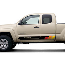 Side Doors Rocker Panel Stripes Vinyl Stickers Decal Kit for Toyota Tacoma
 4