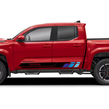 Side Doors Rocker Panel Stripes Vinyl Stickers Decal Kit for Toyota Tacoma
 9
