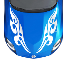 Hood Tribal Flames Stripe Decal Kit for Nissan Z Sport
 2