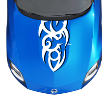 Hood Tribal Two Tone Stripe Decal Kit for Nissan Z Sport
 3