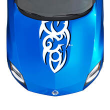 Hood Tribal Two Tone Stripe Decal Kit for Nissan Z Sport
 3