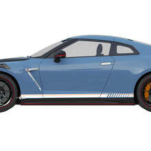 2x Side Doors Graphics Nismo Stripe Line Decal Kit for Nissan GT-R
 3